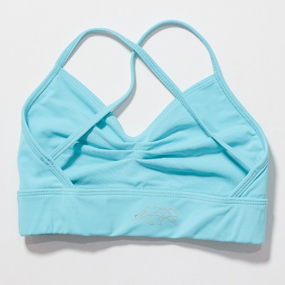Kids Dance Costume Top - Blue - Picture 2 of 7